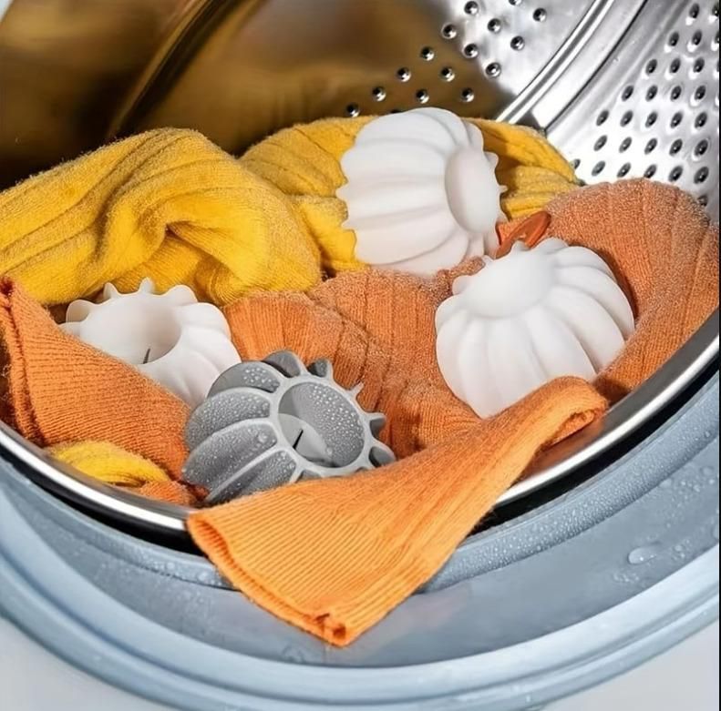 🧺 5 Pcs Washing Machine Laundry Balls Cleaner Clothes. Less Tangling. Better Wash.