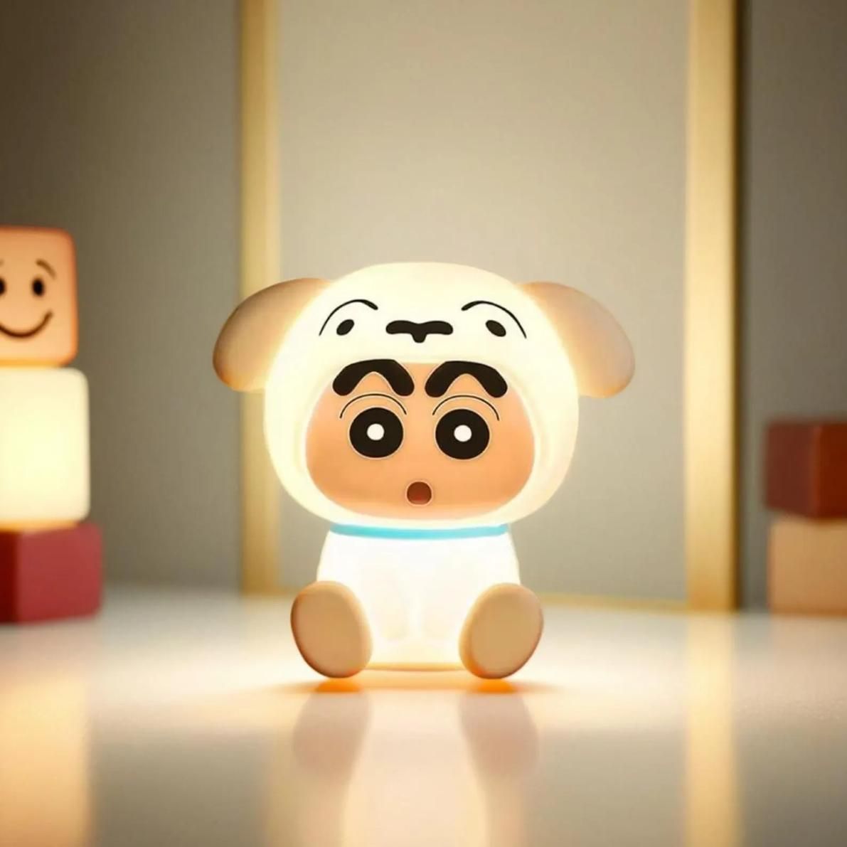 💡 Shin-chan Shiro LED Night Light Lamp