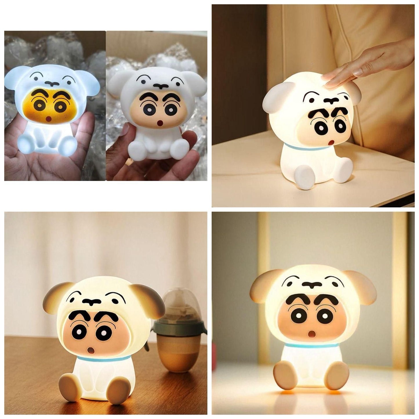 💡 Shin-chan Shiro LED Night Light Lamp
