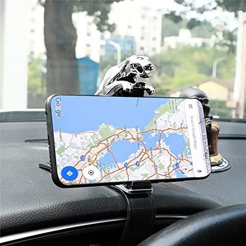 Premium Jaguar Leopard-Style Dashboard Car Phone Holder