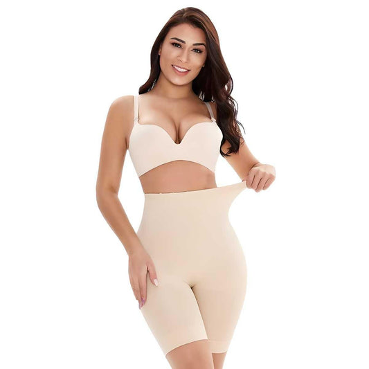 👗 4-in-1 Seamless Body Shaper (Tummy, Back, Thighs &amp; Hips)