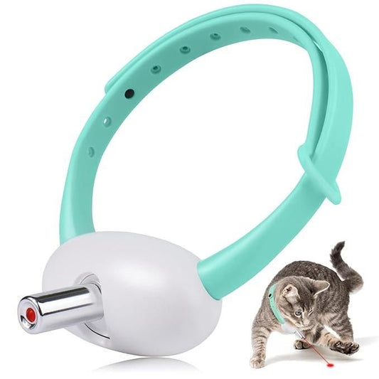 Pet Laser Collar: Interactive Self-Teasing Toy for Cats & Dogs