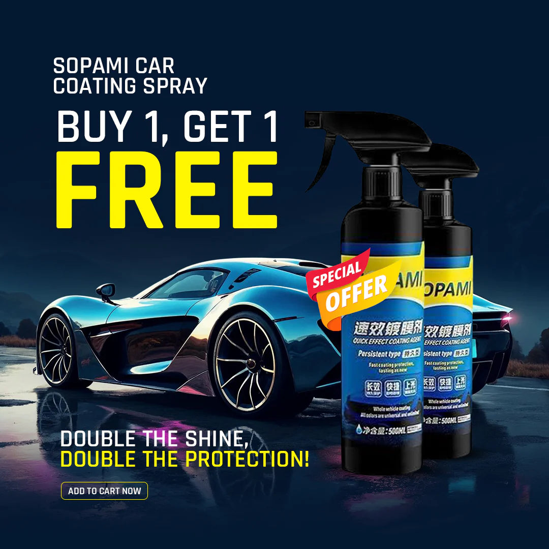German Tech Car Coating Spray | Buy 1 Get 1 Free 🎉